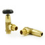 T-MAN-067-AG-B-ALT00 - Buckland Traditional Manual Angled Unlacquered Brass Radiator Valves With Sleeves T-MAN-067-AG-B-ALT00 - Buckland Traditional Manual Angled Unlacquered Brass Radiator Valves With Sleeves